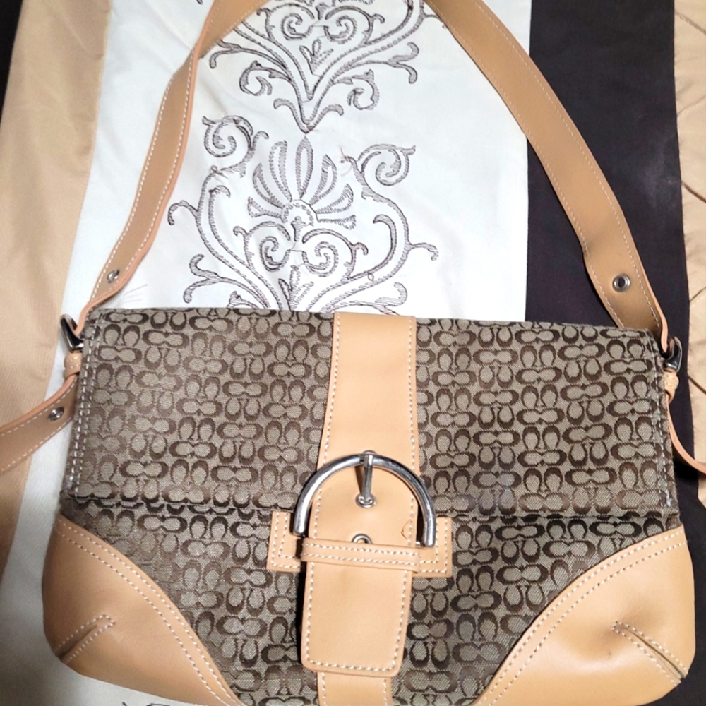 Brown Coach bag